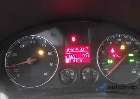 2006 Volkswagen Jetta 2.5 из США, поврежденный, VIN 3VWSF71K86M746862